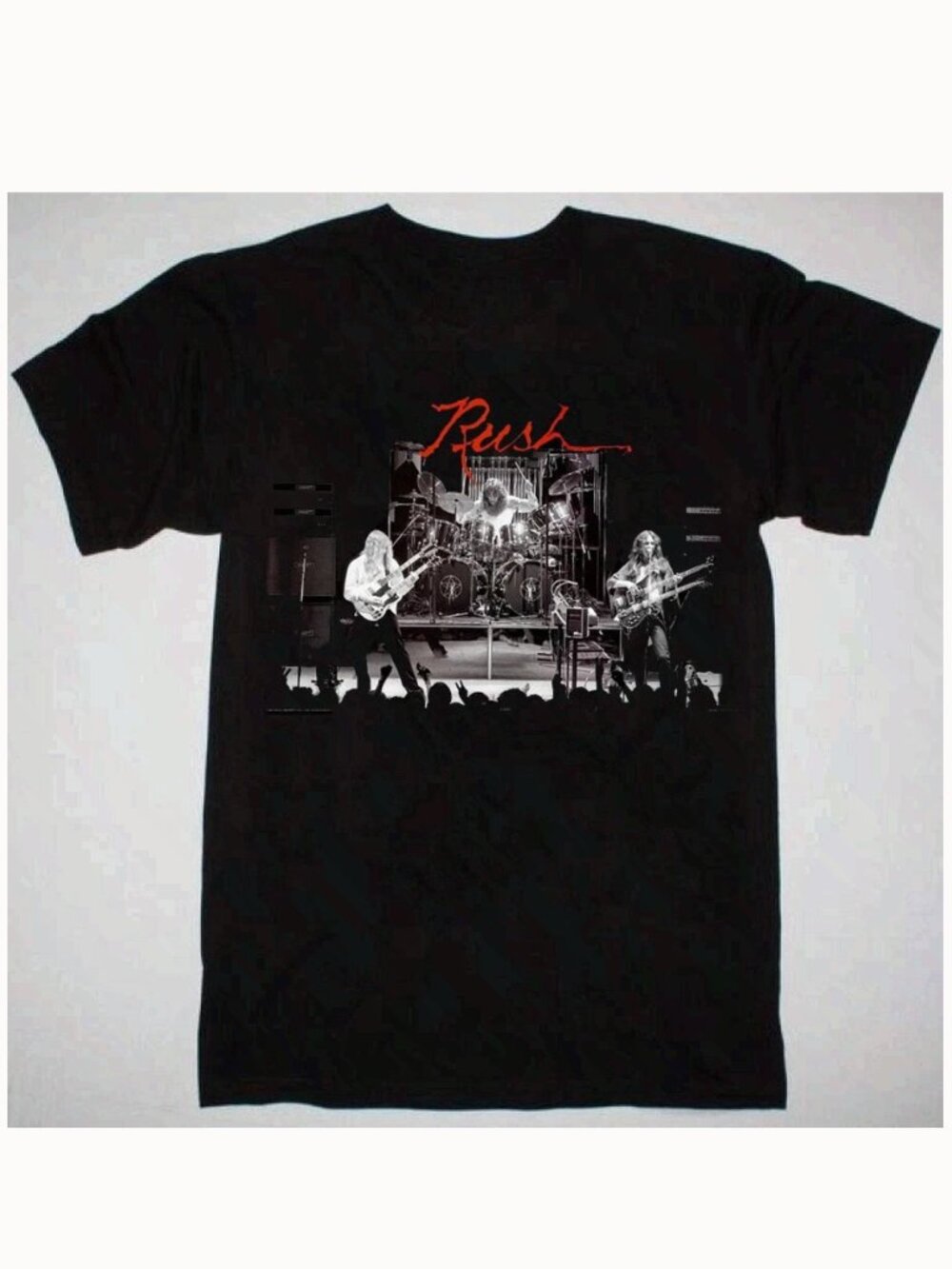 Rush Classic Rock Live Concert Graphic T-Shirt